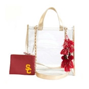 USC Emilia Tote in Gold
